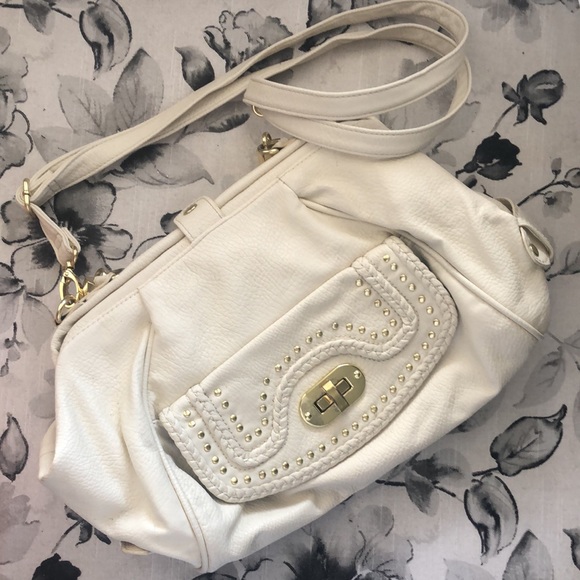 Olivia + Joy Handbags - Olivia and Joy cream/white purse